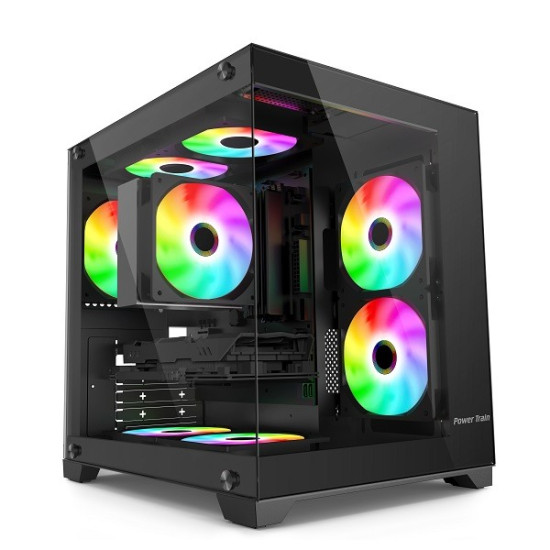 Power Train PT-G777 Black ATX Gaming PC Case Power Train PT-G777 Black ATX Gaming PC Case