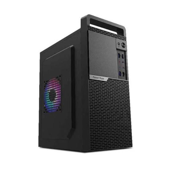 Power Train PT-M377BH ATX Case With 200W Power Supply