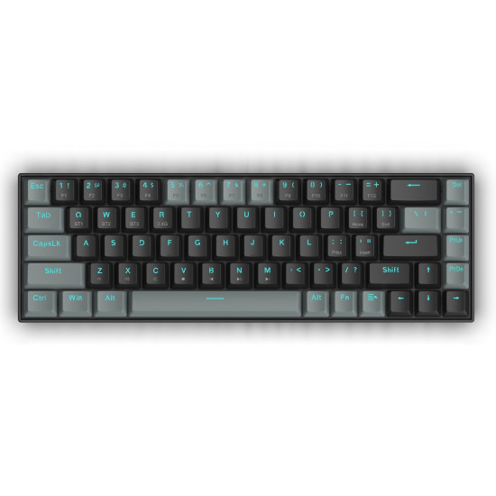 Redragon K662 Black-Grey Gwern No-Backlit Gaming Mechanical Keyboard Redragon K662 Black-Grey Gwern No-Backlit Gaming Mechanical Keyboard