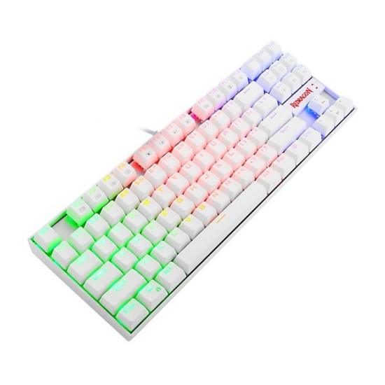 REDRAGON K552 KUMARA (WHITE) - RED SWITCHES