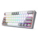 Redragon K617 FIZZ 60% Wired RGB Gaming Keyboard (White-Gray) Redragon K617 FIZZ 60% Wired RGB Gaming Keyboard (White-Gray)
