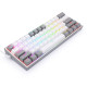 Redragon K617 FIZZ 60% Wired RGB Gaming Keyboard (White-Gray) Redragon K617 FIZZ 60% Wired RGB Gaming Keyboard (White-Gray)