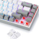 Redragon K631 Castor White-Grey Red Switch Wired Gaming Keyboard Redragon K631 Castor White-Grey Red Switch Wired Gaming Keyboard