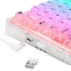 REDRAGON K649 ELF PRO TRANSLUCENT CUSTOM SILVER SWITCH