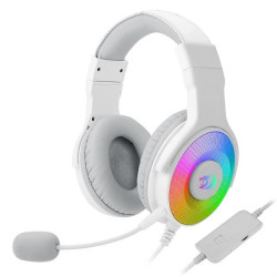 Redragon H350 Pandora RGB Wired Gaming Headset (White)
